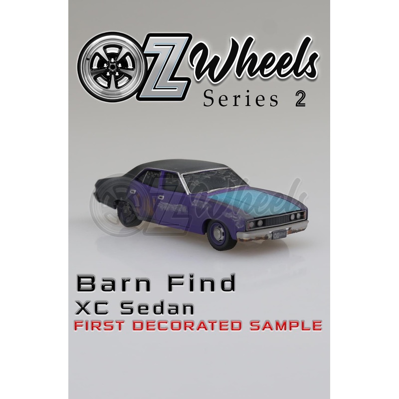 OZ WHEELS – XC SEDAN FALCON 500 STANDARD EDITION – 1:64 SCALE DIECAST MODEL – BARN FINDS – DDA