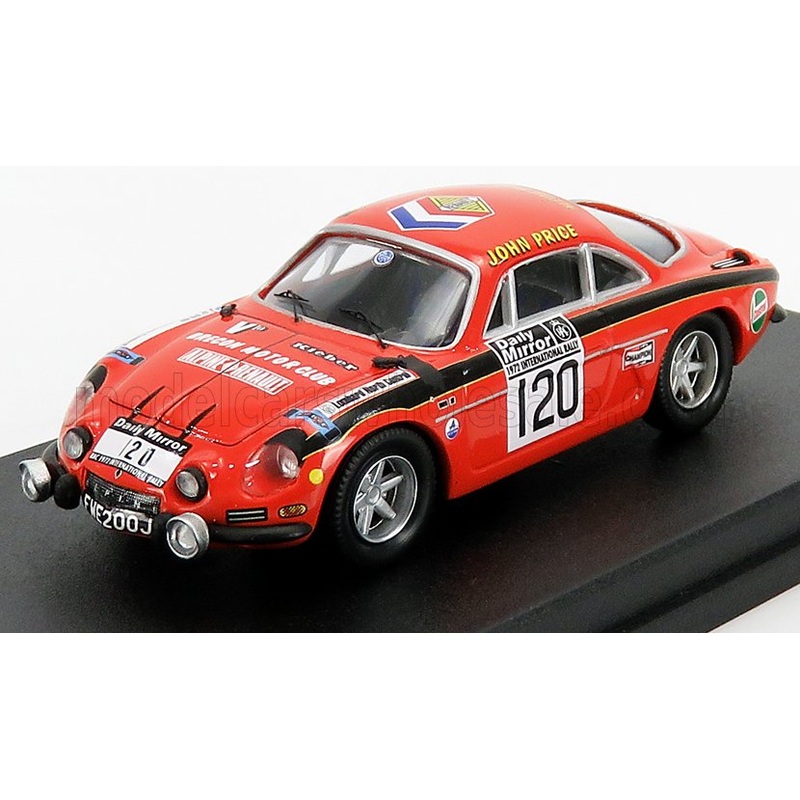 RENAULT | A110 ALPINE N 120 RALLY RAC LOMBARD 1972 J.PRICE – M.TURNER