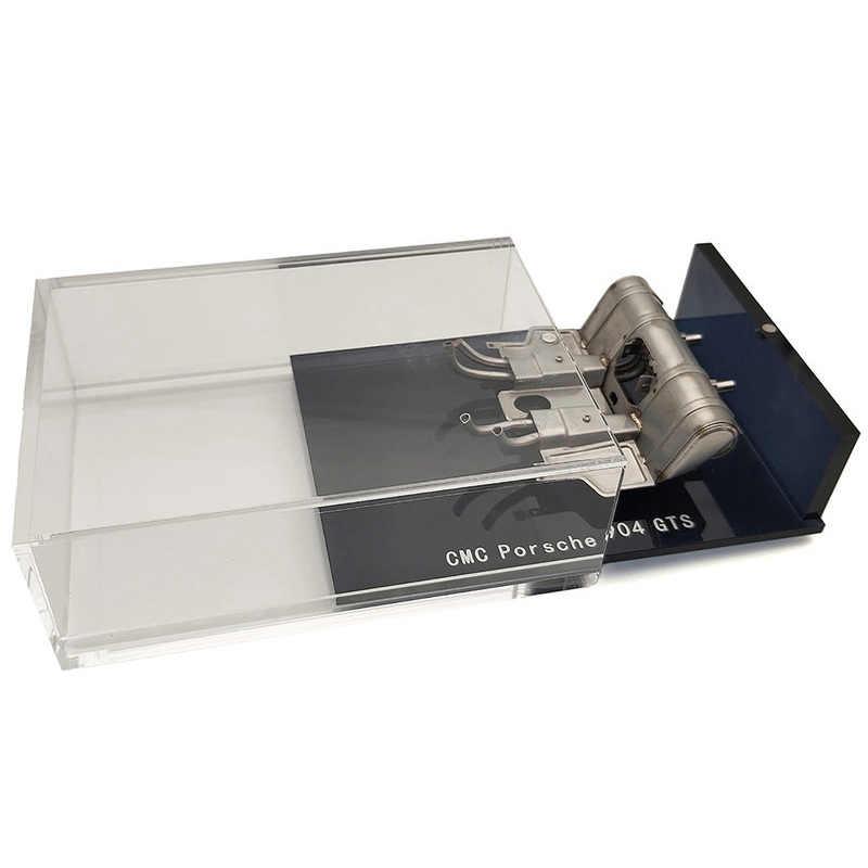 Street Exhaust for Porsche 904 Carrera GTS with Display Case 1/18 Diecast Model by CMC