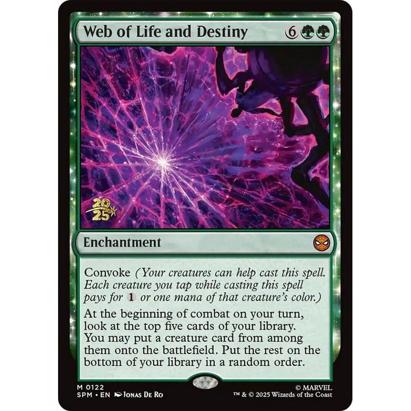 Web of Life and Destiny [Marvel’s Spider-Man Prerelease Promos]