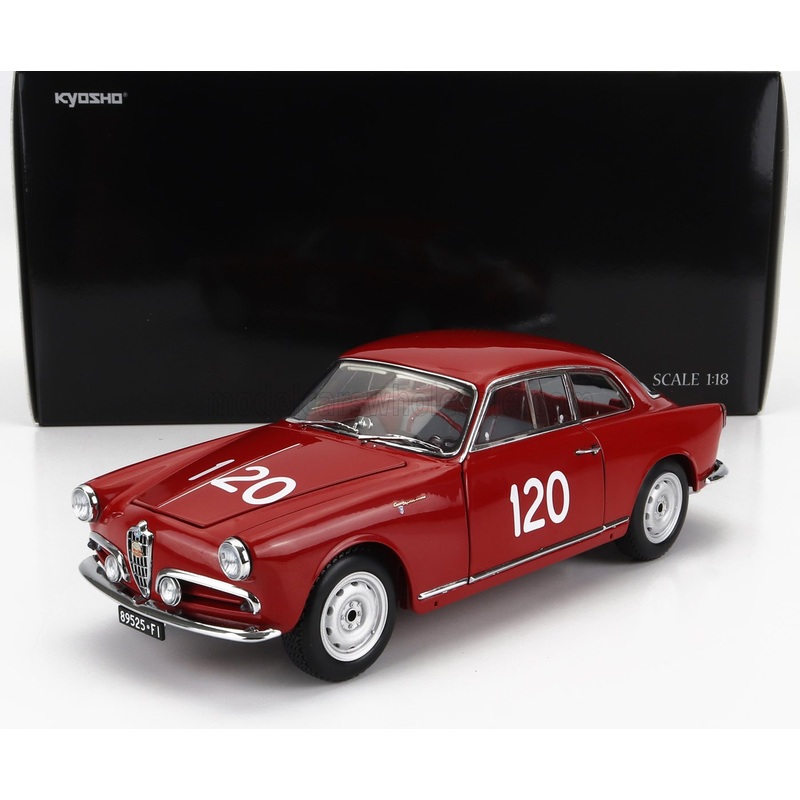 ALFA ROMEO – GIULIETTA SV SPRINT VELOCE N 120 MILLE MIGLIA 1956 G.BECUCCI – P.CAZZATO – RED