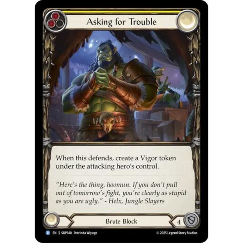 Asking for Trouble [SUP140] (Super Slam)