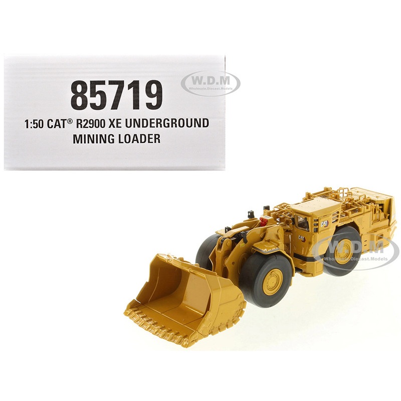 CAT Caterpillar R2900 XE Underground Mining Loader Yellow High Line Series 1/50 Diecast Model by Diecast Masters