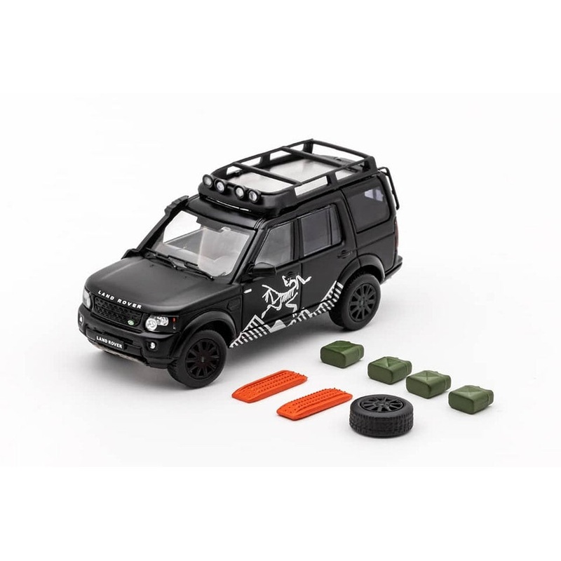 G.C.D 1/64 Land Rover Discovery Matte black LHD KS-058-342