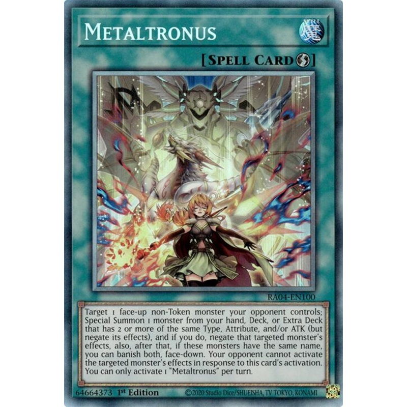 Metaltronus [RA04-EN100] Prismatic Collector’s Rare