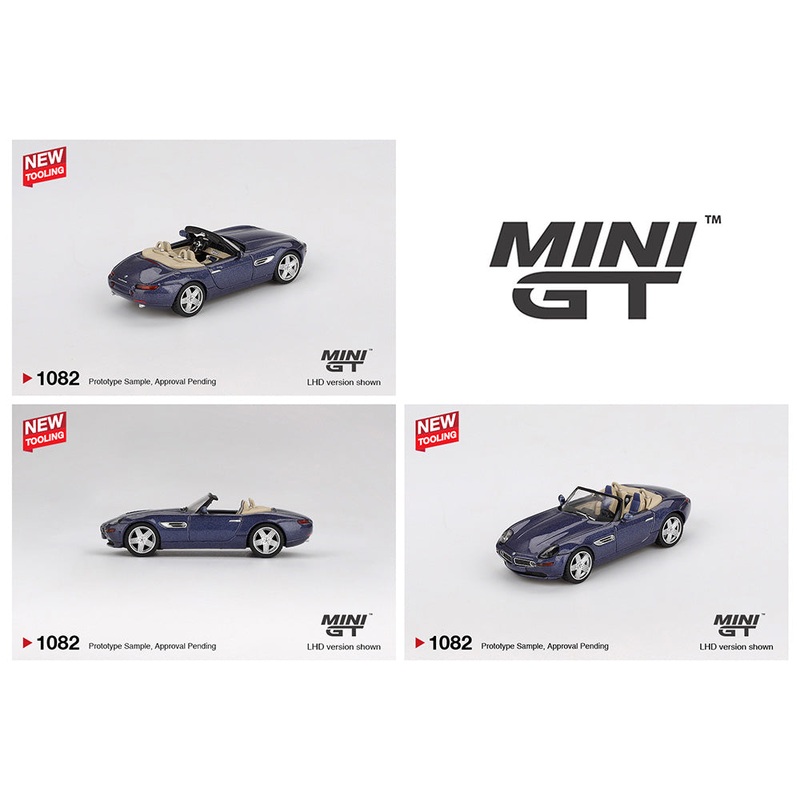 *PREORDER* MINIGT 1:64 BMW Z8 Alpina in Alpine Blue
