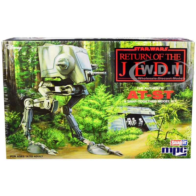 Skill 2 Snap Model Kit AT-ST Star Wars: Return of the Jedi Movie Scale Model by MPC