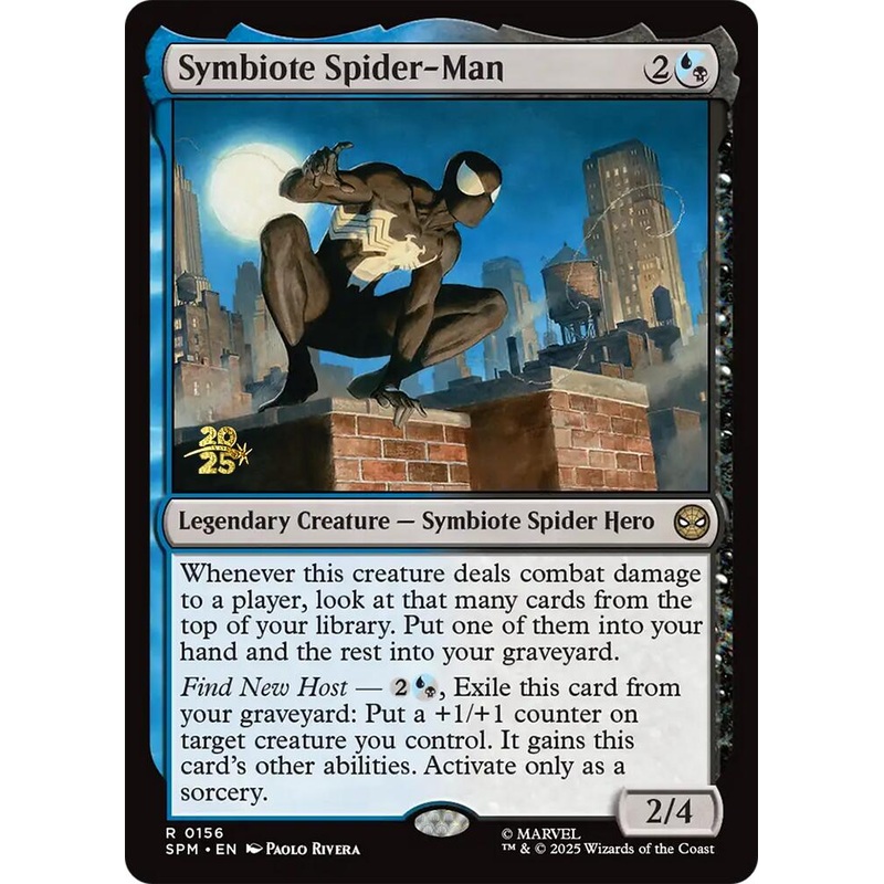 Symbiote Spider-Man [Marvel’s Spider-Man Prerelease Promos]
