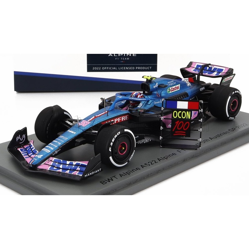 ALPINE | F1 A522 TEAM ALPINE BWT N 31 5th AUSTRIAN GP 2022 – 100th GP ESTEBAN OCON