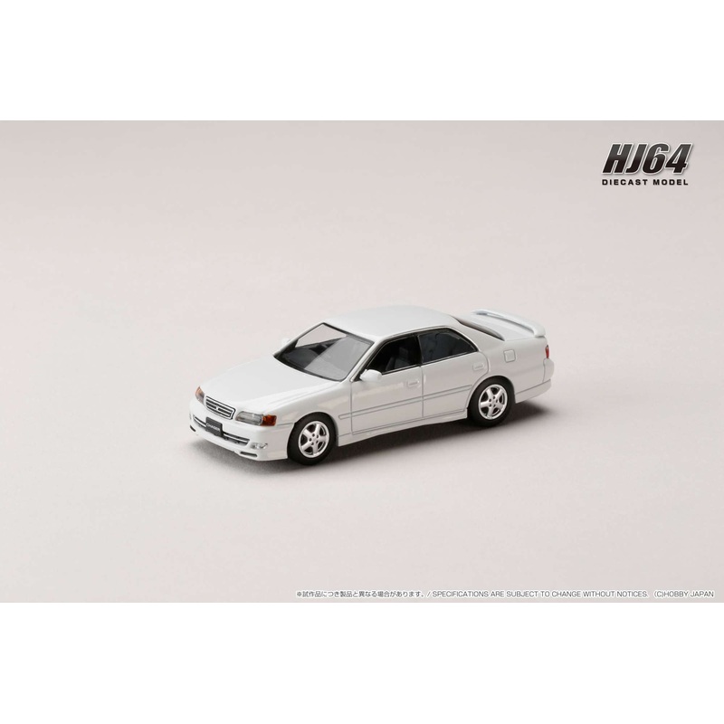 Hobby Japan 1:64 Toyota Chaser TOURER V JZX100 1998 Super White II (HJ642072W)