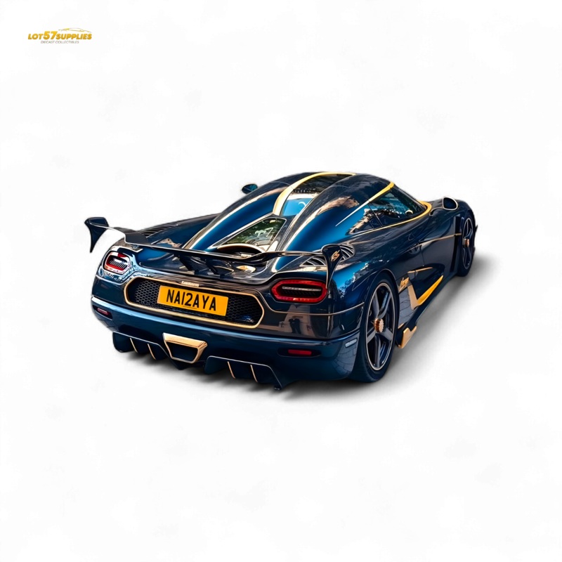 (Pre-Order) Guo Ji Agera RS – Taiwan Blue 1/64