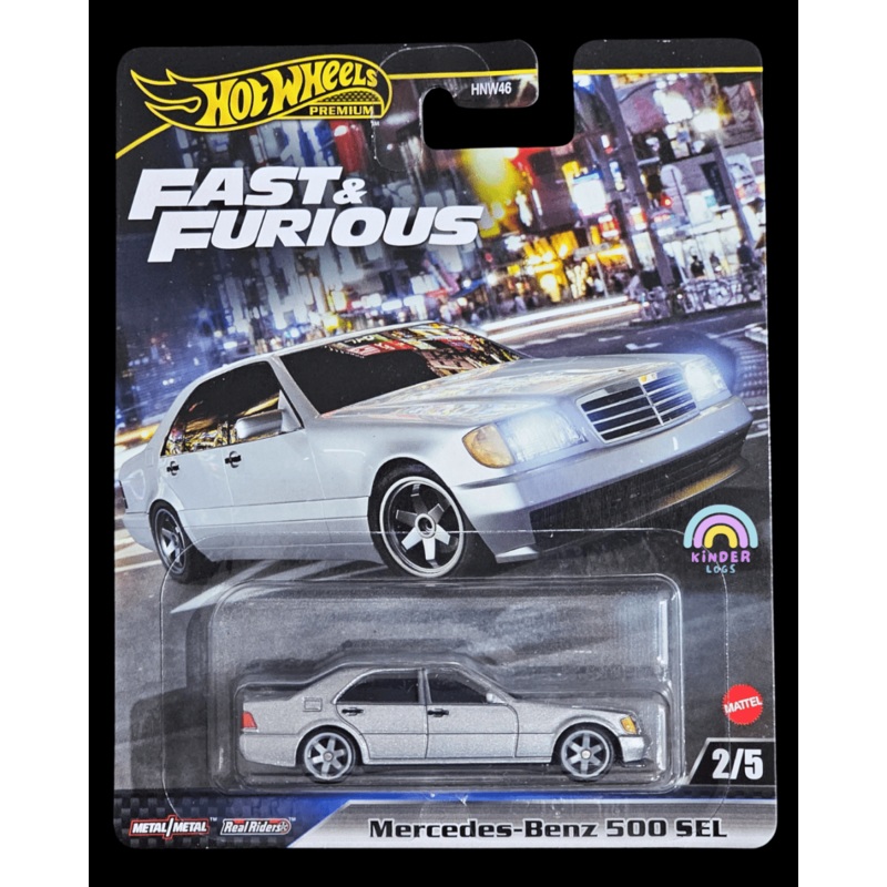 Premium Hot Wheels Mercedes-Benz 500 SEL – Fast & Furious (Imported)