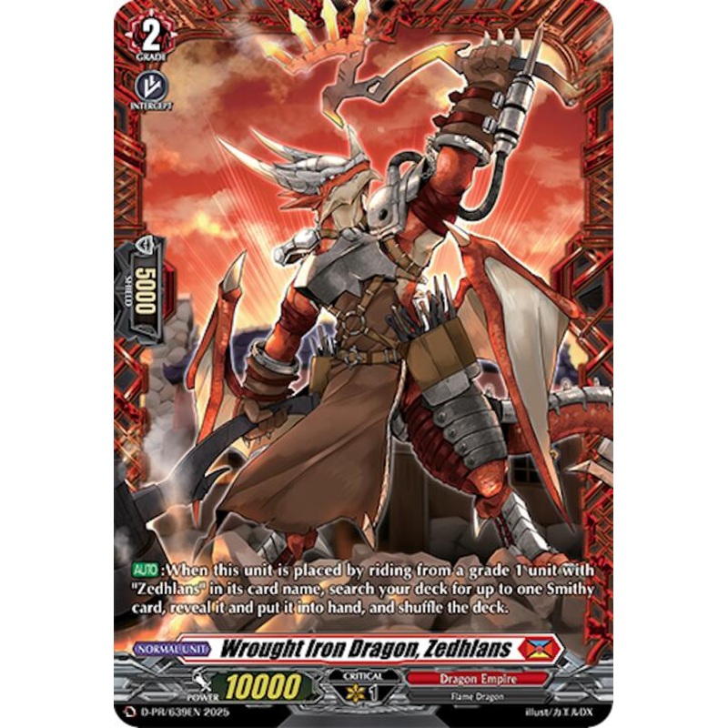 Wrought Iron Dragon, Zedhlans (D-PR/639EN) [D Promo Cards]