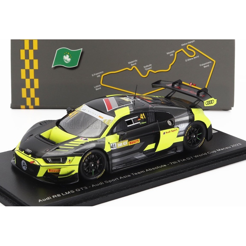 AUDI | R8 LMS GT3 TEAM AUDI SPORT ASIA ABSOLUTE N 41 7th FIA GT WORLD CUP MACAU 2023 CHRISTOPHER HAASE
