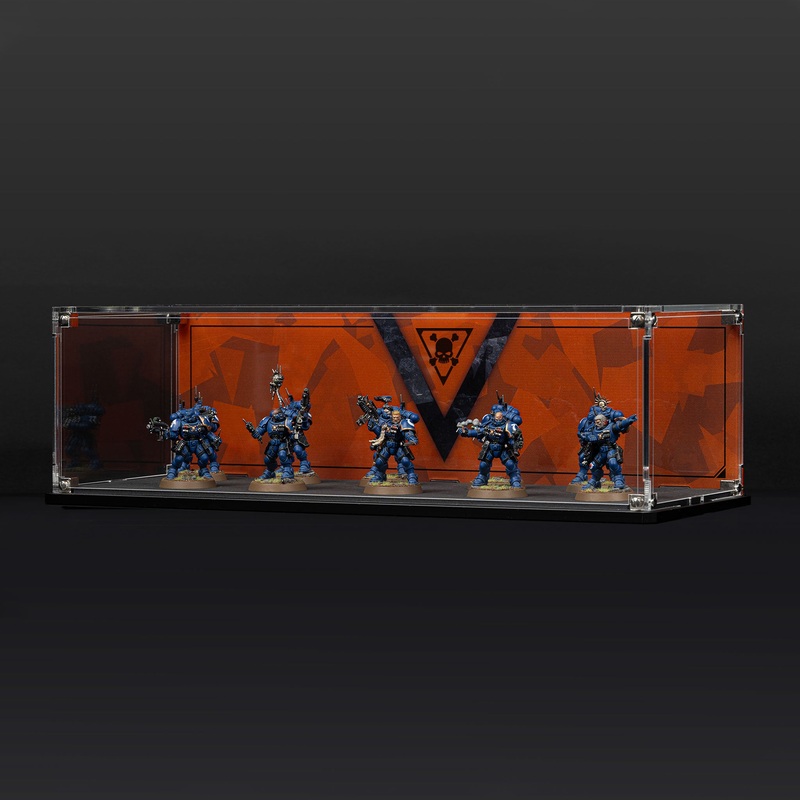 Display Case for Warhammer 40,000 Kill Team: Phobos Strike Team