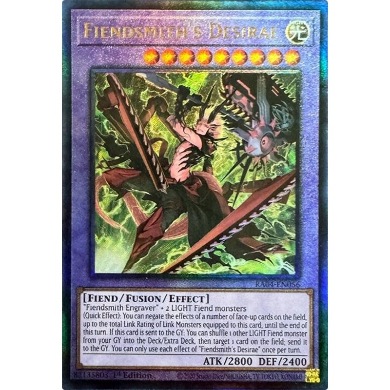 Fiendsmith’s Desirae [RA04-EN056] Prismatic Ultimate Rare