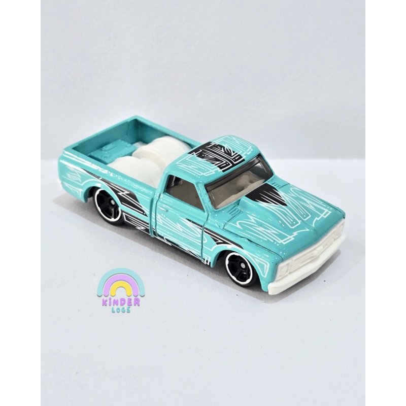 Hot Wheels 1967 Chevy C10 – Teal (Uncarded – New)