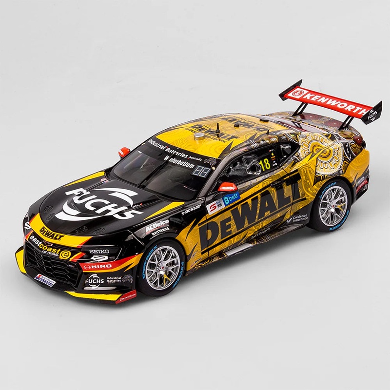 Mark Winterbottom – DEWALT Racing #18 Chevrolet Camaro ZL1 – 2023 Darwin Triple Crown Indigenous Round Race 13 Winner – 1:18 Scale Diecast Model – Authentic Collectables