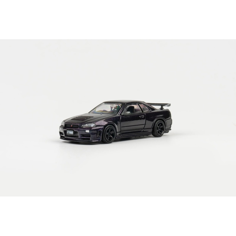 TOPART X DCT 1/64 Nissan R34 Z-Tune – MIDNIGHT PURPLE