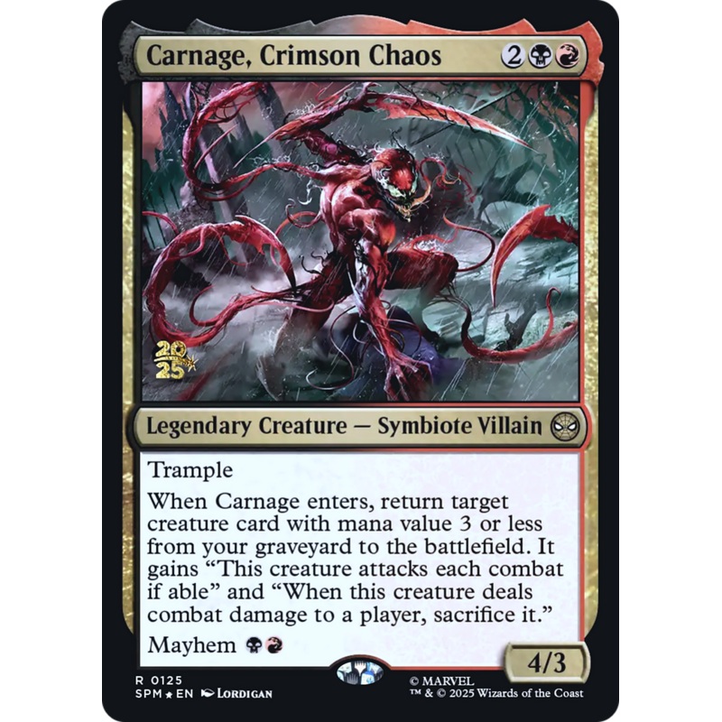Carnage, Crimson Chaos [Wizards Play Network 2025]