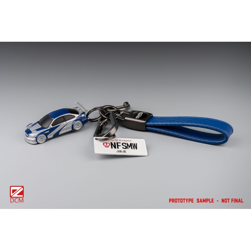 DCM 1/87 BMW M3 E46 GTR The Most Wanted – Keychain