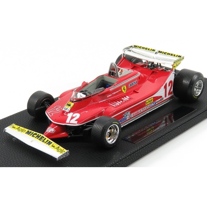 FERRARI | F1  312T4 N 12 GP MONTECARLO 1979 GILLES VILLENEUVE