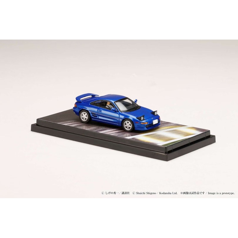 Hobby Japan 1:64 Toyota MR2 SW20 G-Limited Folding Headlight Initial D Official Licensed Kai Kogashiwa VS Takumi Fujiwara with Kai Kogashiwa Figure Driving In The Car