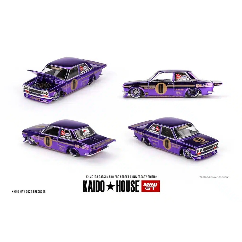 [ Kaido House x MINI GT ] DATSUN 510 PRO STREET ANNIVERSARY EDITION KHMG138