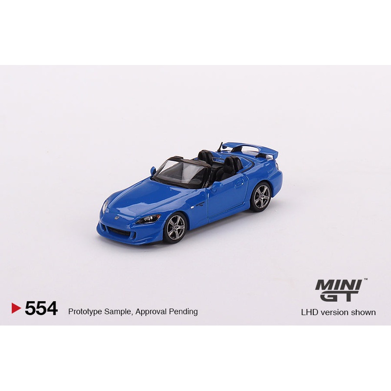 MINI GT #554 1/64 Honda S2000 (AP2) CR Apex Blue (LHD)