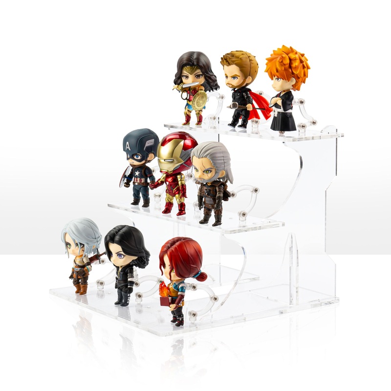 Display podium for Nendoroids for IKEA Billy BookCase