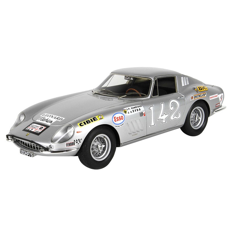 Ferrari 275 GTB #142 Jean-Pierre Hanrioud – Jean-Claude Syda Tour de France (1969) with DISPLAY CASE Limited Edition to 149 pieces Worldwide 1/18 Model Car by BBR
