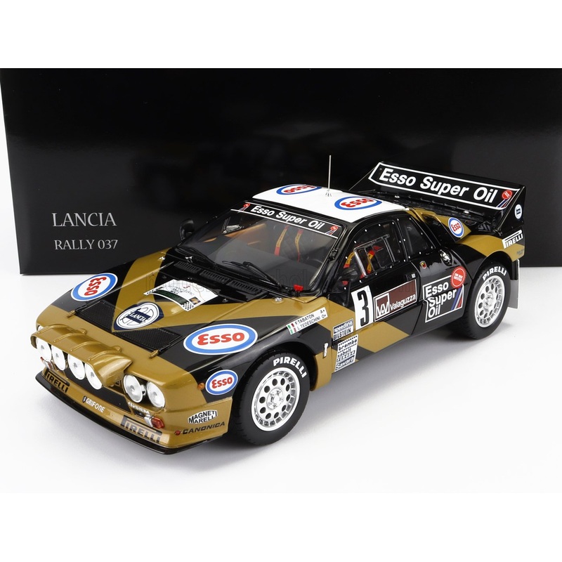 LANCIA – 037 GRIFONE ESSO N 3 RALLY TARGA FLORIO 1985 F.TABATON – L-TEDESCHINI – BLACK GOLD
