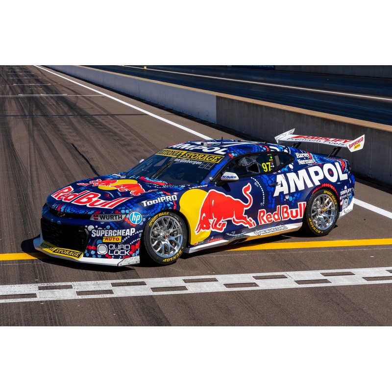 *PRE-ORDER* CHEVROLET CAMARO GEN3 ZL1 – RED BULL AMPOL RACING – VAN GISBERGEN #97 – 2023 Betr  Darwin Triple Crown – Race 14 Runner-Up – Indigenous Livery – 1:18 Scale Diecast Model – BIANTE