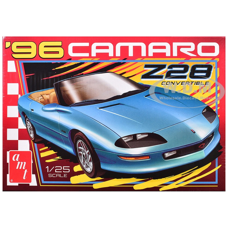 Skill 2 Model Kit 1996 Chevrolet Camaro Z28 Convertible 1/25 Scale Model by AMT