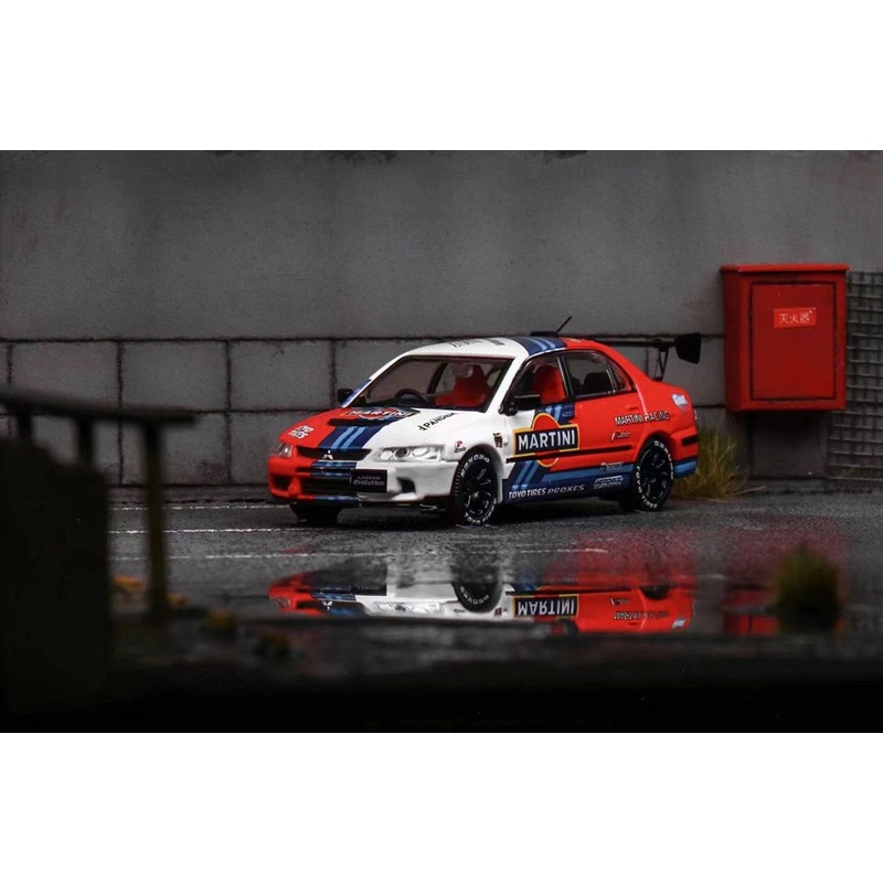 Speed GT 1/64 Lancer Evolution EVO IX Martini livery
