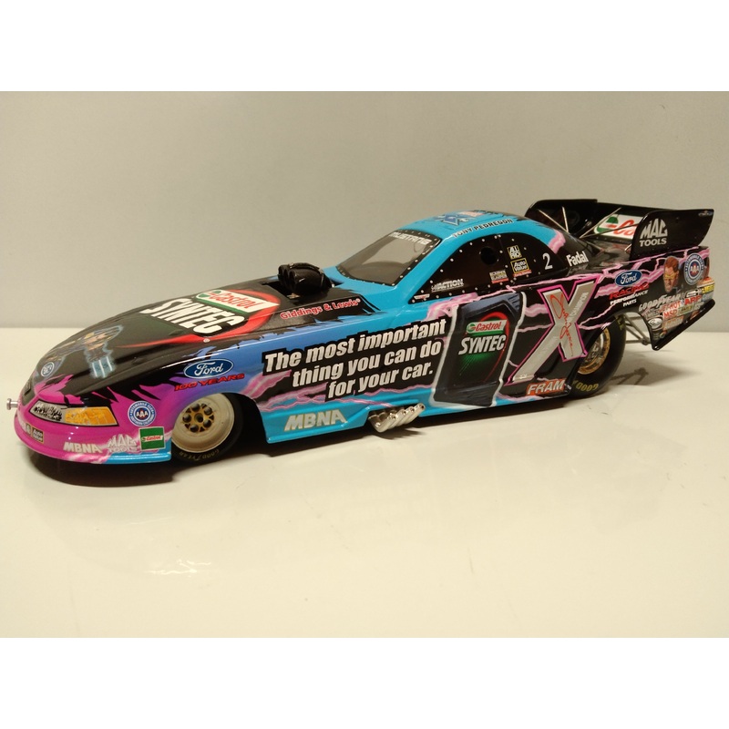 Tony Pedregon 2003 Castrol Syntec / X-Men Mustang Funny Car 1:24 Diecast