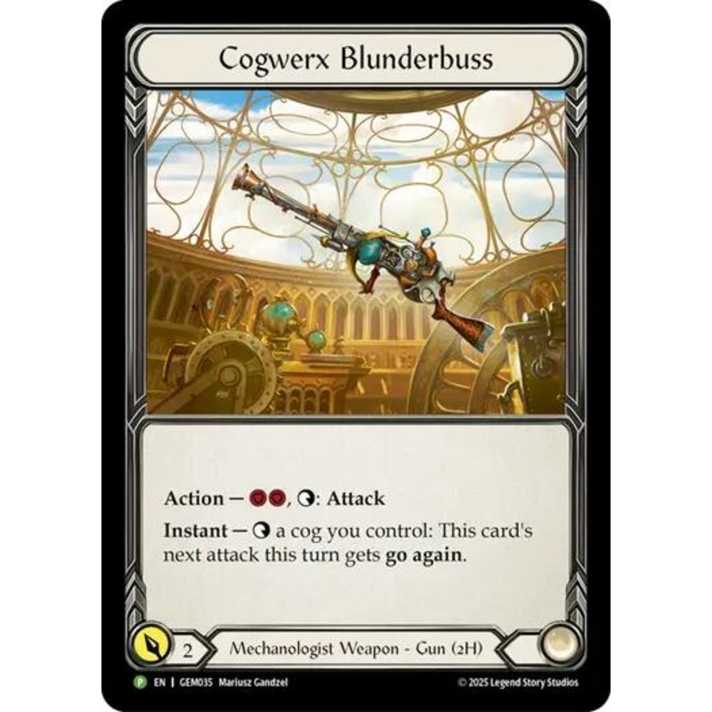 Cogwerx Blunderbuss [GEM035] (GEM Pack 2)  Cold Foil