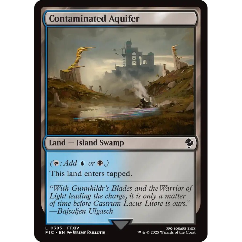 Contaminated Aquifer (Surge Foil) [FINAL FANTASY Commander]