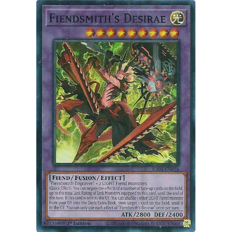 Fiendsmith’s Desirae [RA04-EN056] Super Rare