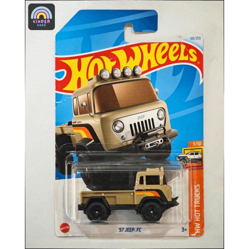 Hot Wheels 1957 Jeep FC – Brown (Imported)
