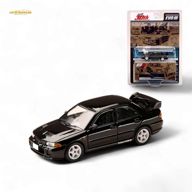(Pre-Order) Hobby Japan Mitsubishi Lancer RS Evolution III – Black 1:64