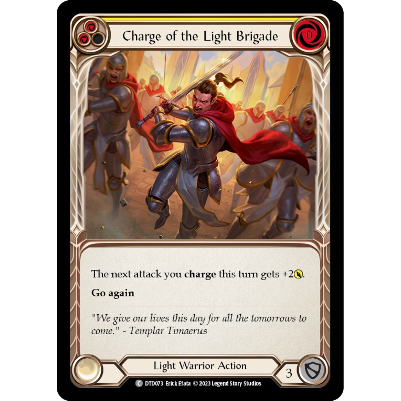 Charge of the Light Brigade (Yellow) [DTD073] (Dusk Till Dawn)