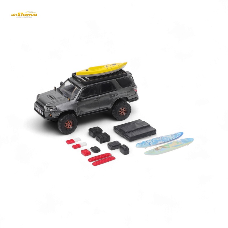 GCD Toyota Speed Master 4 RUNNER  Gray 1:64
