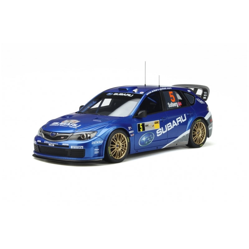 Ottomobile 2008 Subaru Impreza WRX STi WRC Solberg OT365 1:18 Scale – New