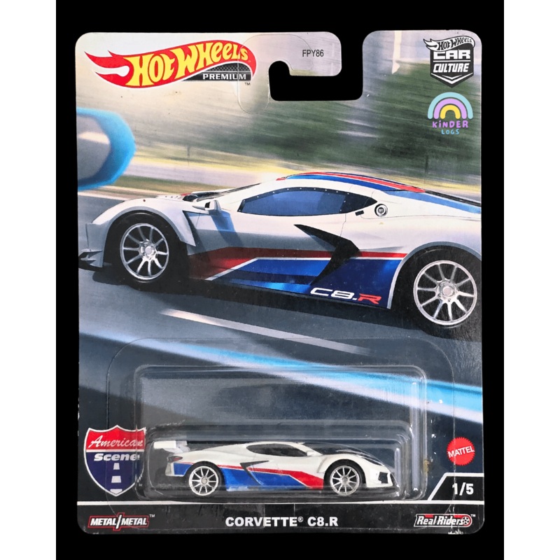 Premium Hot Wheels Corvette C8.R – American Scene (Imported)