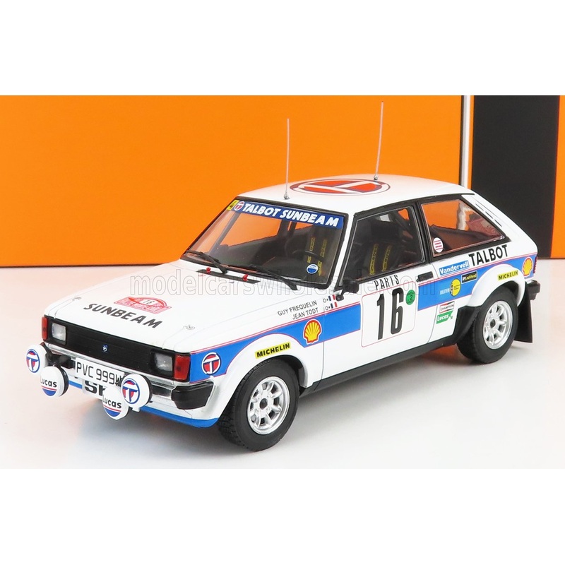 TALBOT | SUNBEAM LOTUS (night version) N 16 RALLY MONTECARLO 1981 G.FREQUELIN – J.TODT