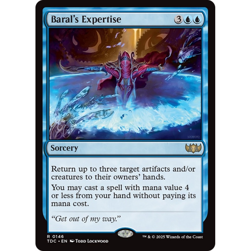 Baral’s Expertise [Tarkir: Dragonstorm Commander]