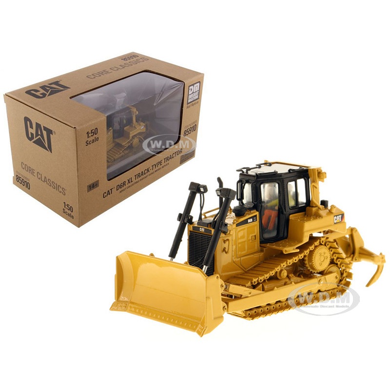 CAT Caterpillar D6R Track Type Tractor with Operator Core Classics Series 1/50 Diecast Model by Diecast Masters