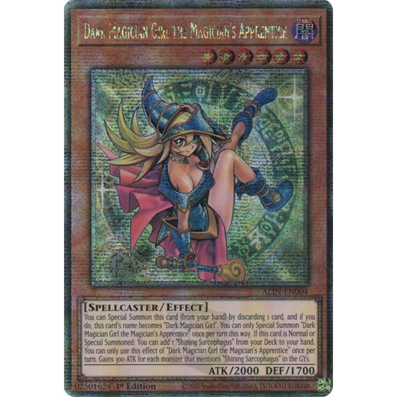 Dark Magician Girl the Magician’s Apprentice [ALIN-EN004] Quarter Century Secret Rare