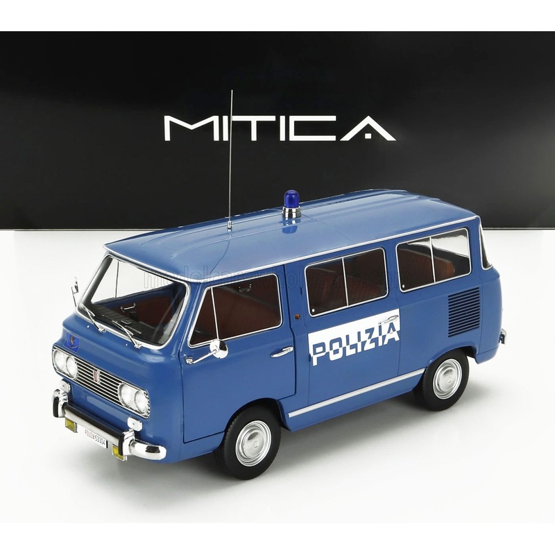 FIAT – FIAT 850 FAMILIARE POLIZIA 1970  INTERNO BROWN – LIGHT BLUE